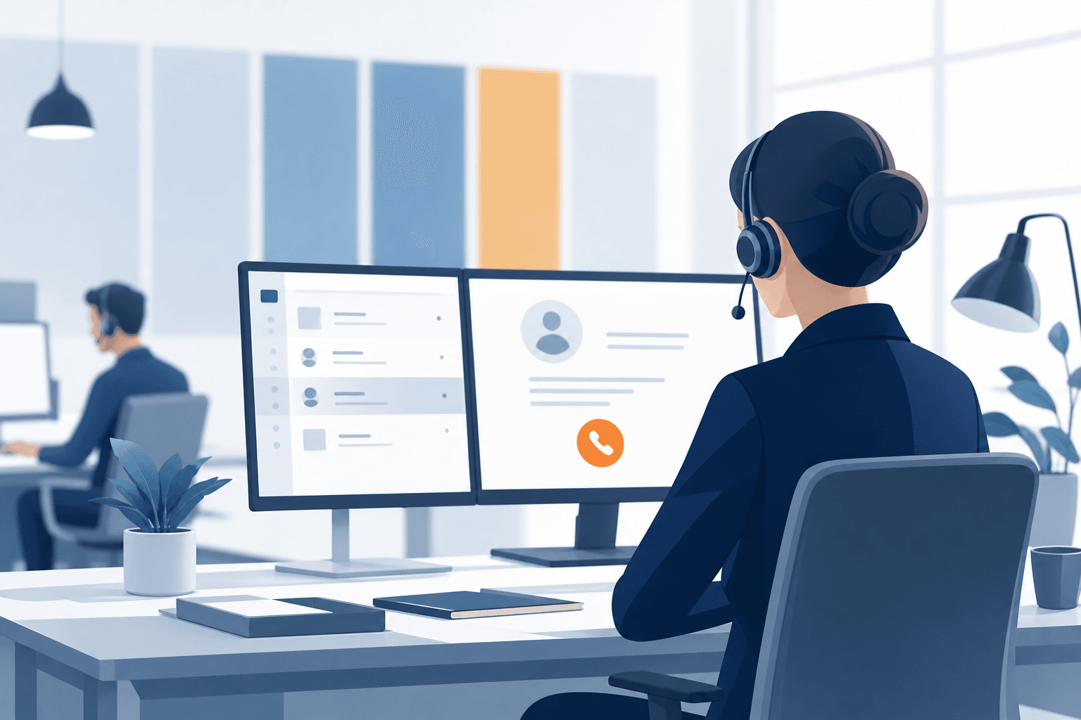 Editorial-Illustration zu kundenreaktivierung telefonisch